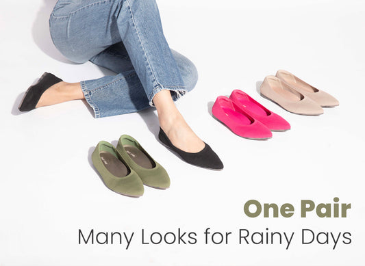 One Pair Many Looks for Rainy Days